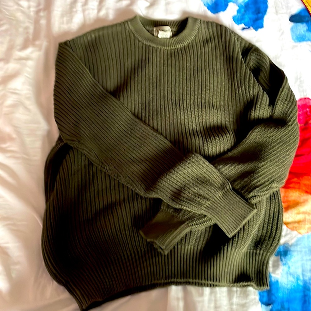 L.L. Bean 100%Cotton Sweater